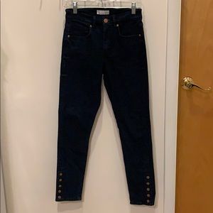 Loft Modern High Waisted Skinny Jeans